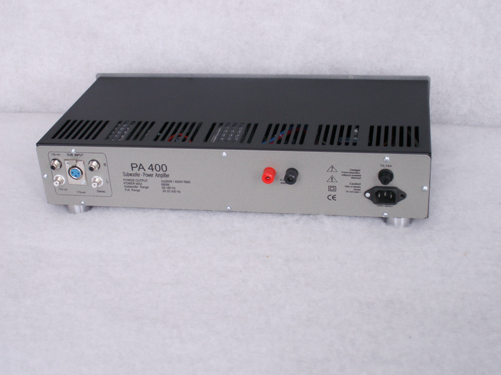 SUBWOOFERY PA 400 Compact